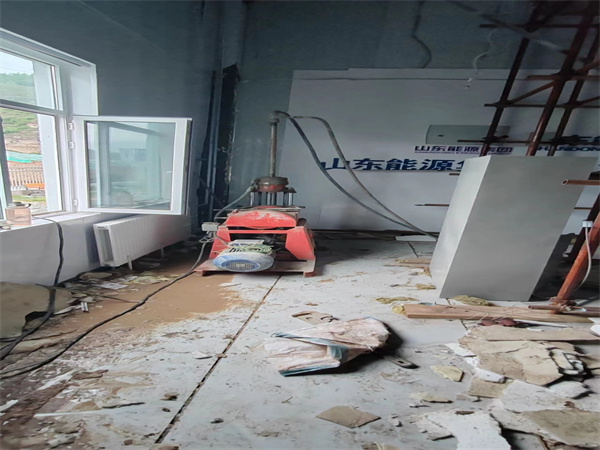 西夏地基基础下沉墙体裂缝加固注浆顶升施工